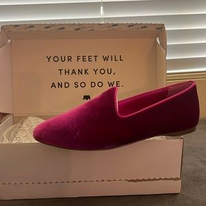 Birdies - The Heron velvet shoes